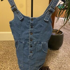 Stylish Blue Denim Jumpsuit
